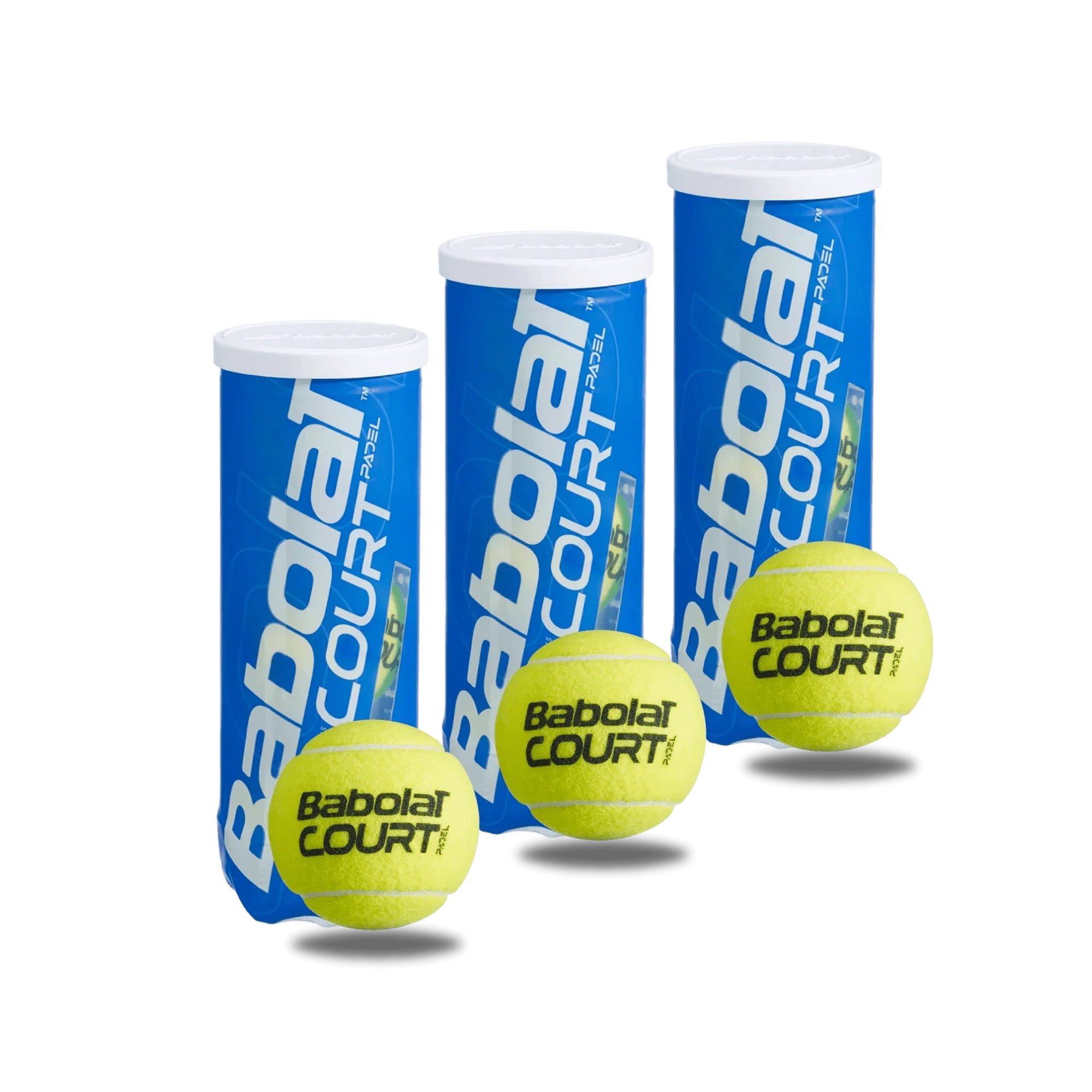 Babolat COURT X3 Padel Balls - Bell Racket Store