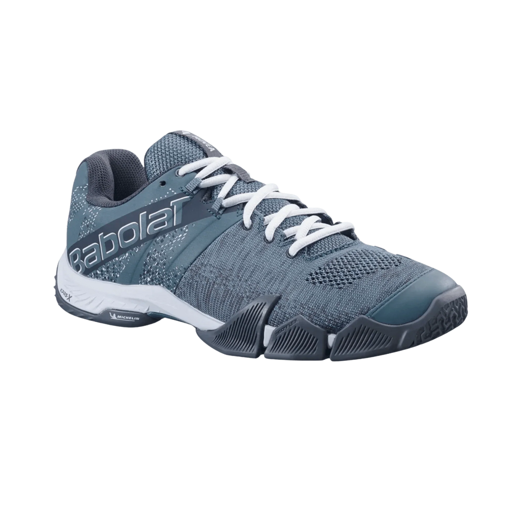 Babolat Jet Movea 2 North Atlantic/White Padel Men's Shoes - Bell Racket Store