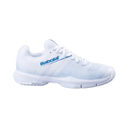 Babolat Sensa White/ Cool Blue Women Padel Shoes - Bell Racket Store