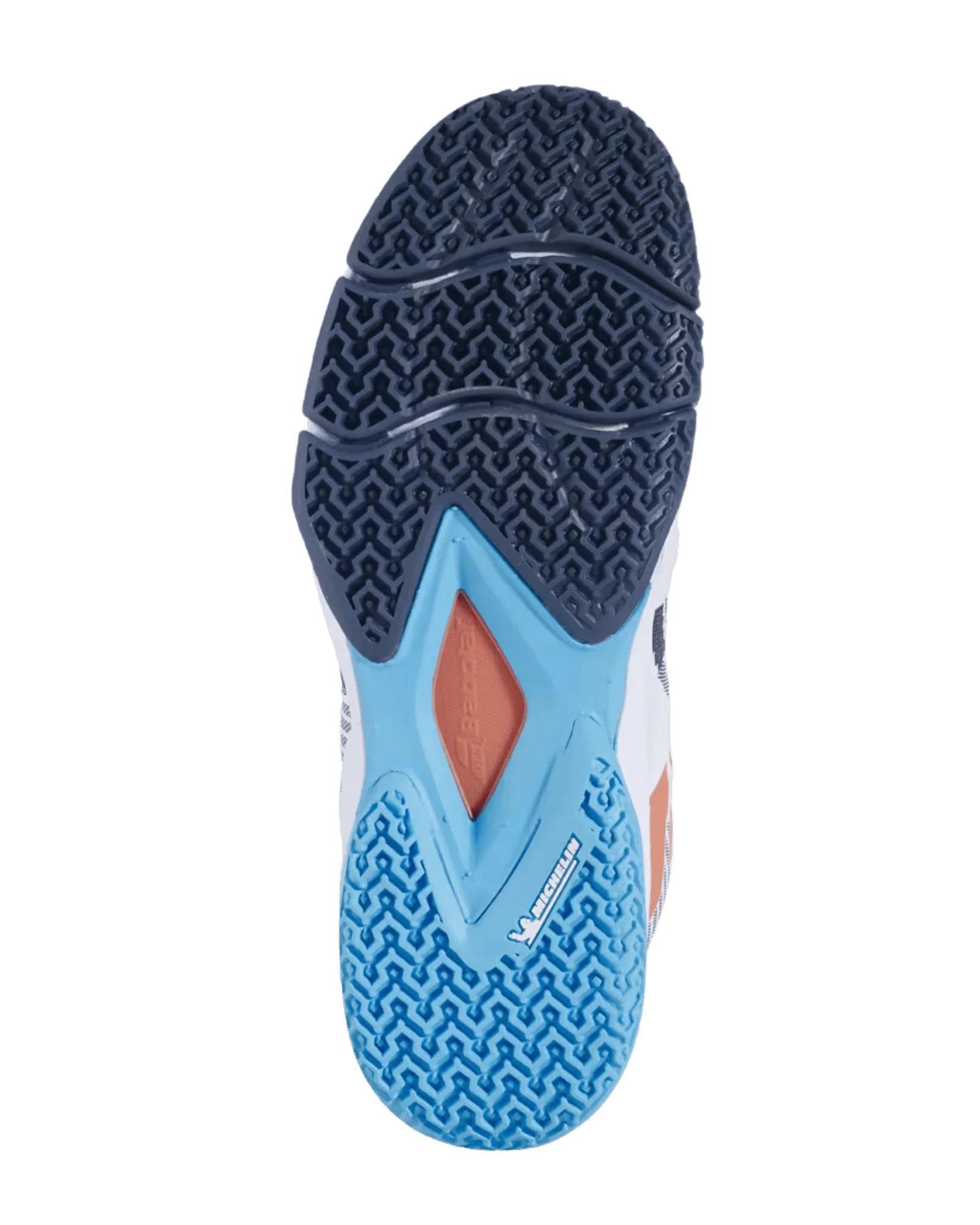 Babolat Sensa White/Canyon Sunset Women Padel Shoes