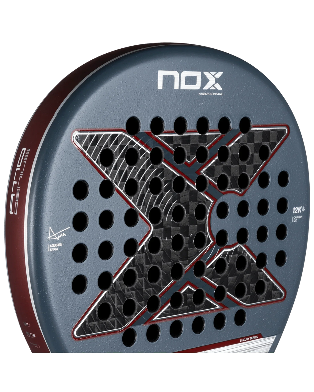 Nox AT10 Luxury GENIUS 12K 2025 by Agustin Tapia Padel Racket