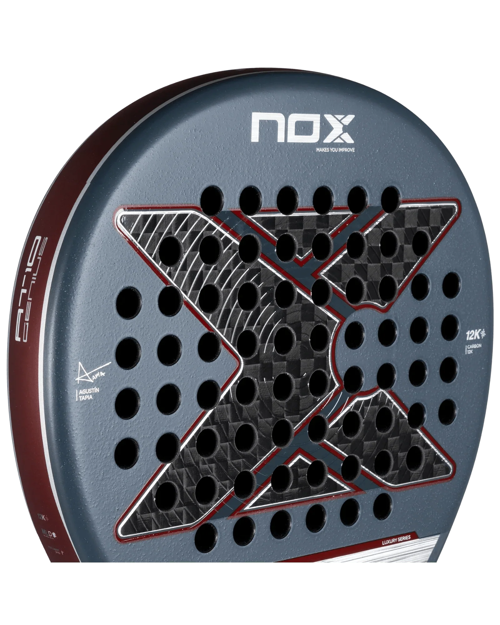 Nox AT10 Luxury GENIUS 12K 2025 by Agustin Tapia Padel Racket