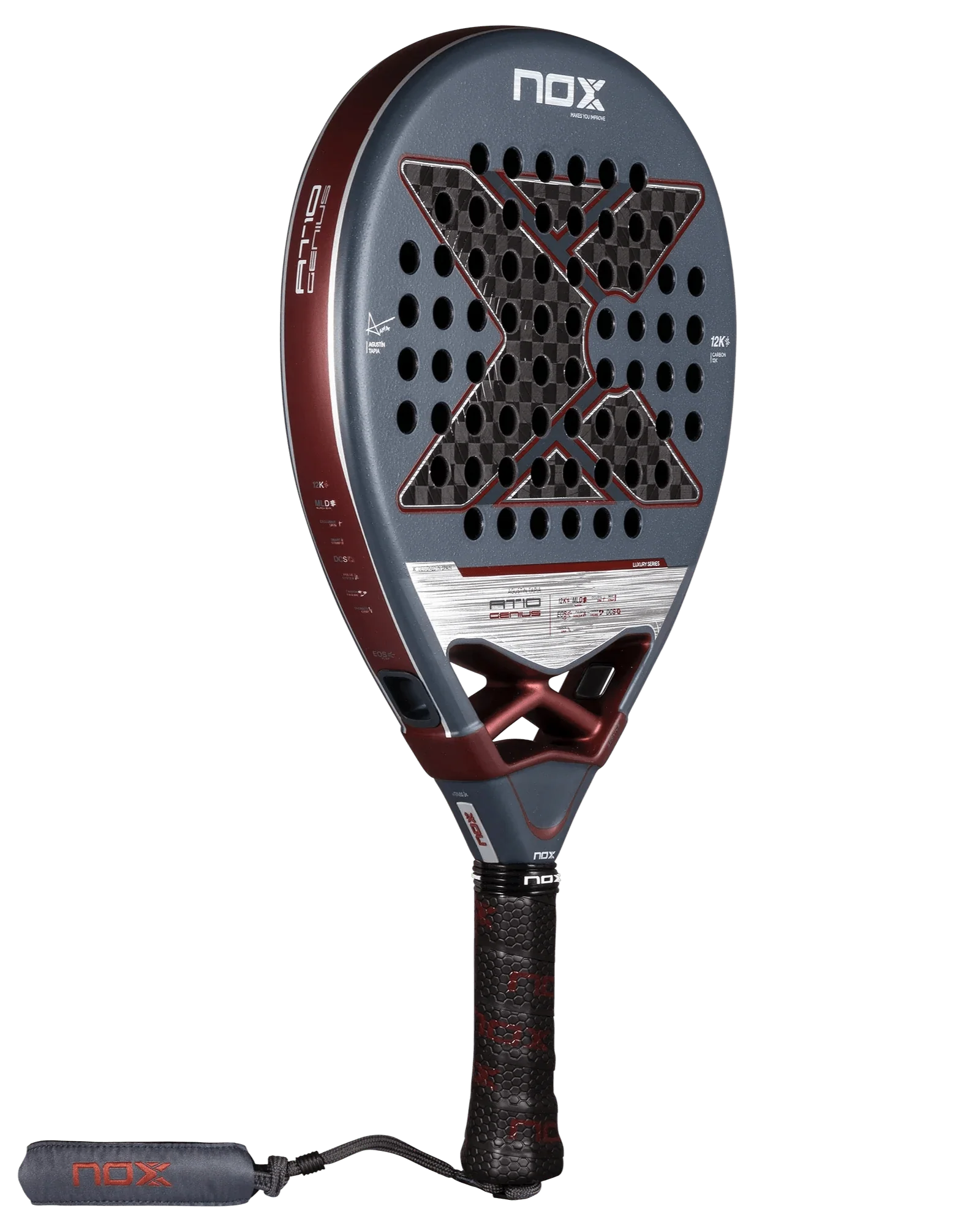 Nox AT10 Luxury GENIUS 12K 2025 by Agustin Tapia Padel Racket