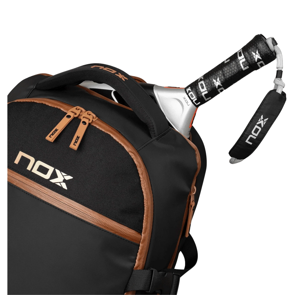 Nox Luxury Open Series BLACK/BROWN Backpack