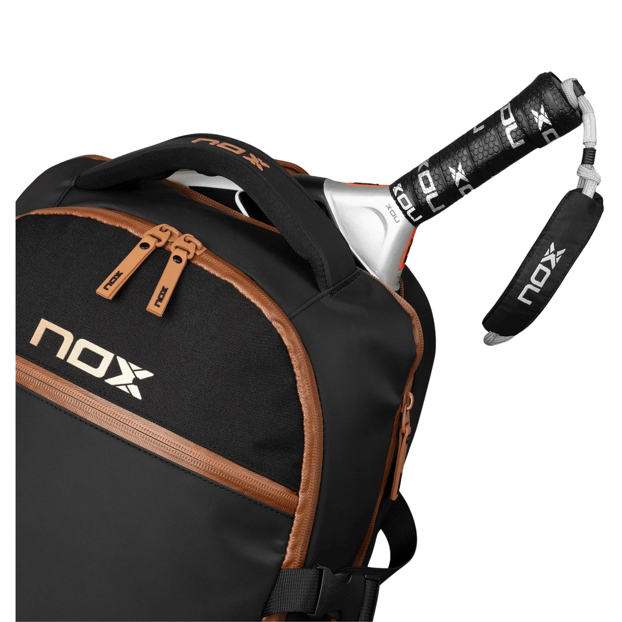 Nox Luxury Open Series BLACK/BROWN Backpack