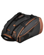 Nox LUXURY OPEN Series Black/Brown Padel Bag - Bell Racket Store