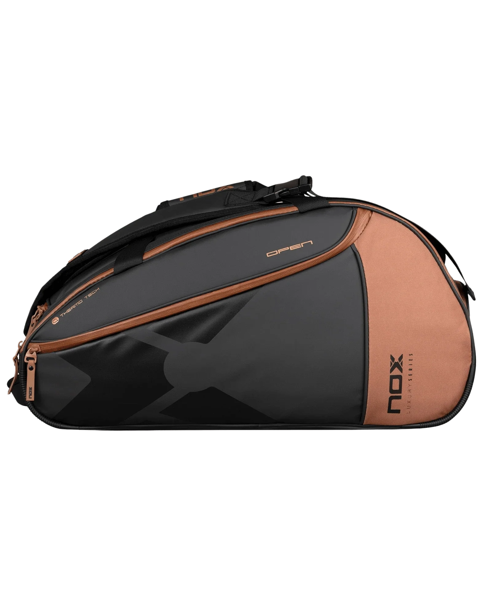 Nox LUXURY OPEN Series Black/Brown Padel Bag
