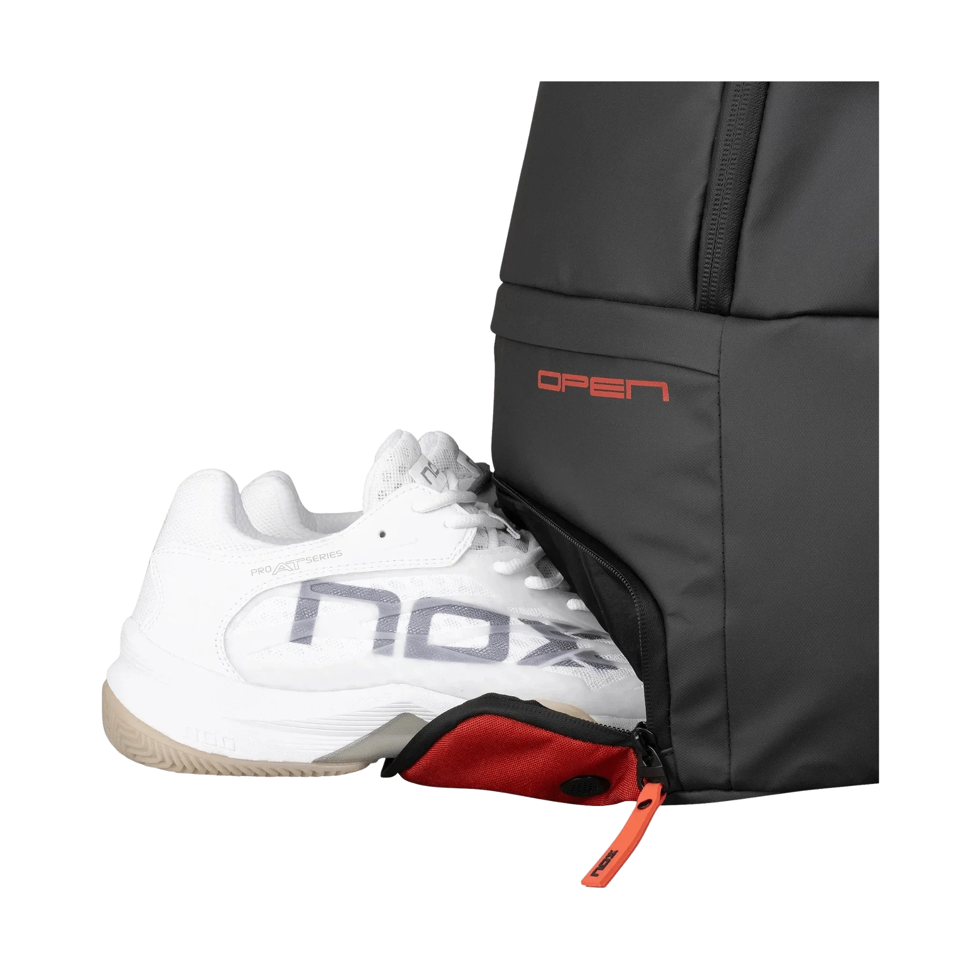 Nox Luxury Open Series BLACK/RED Backpack