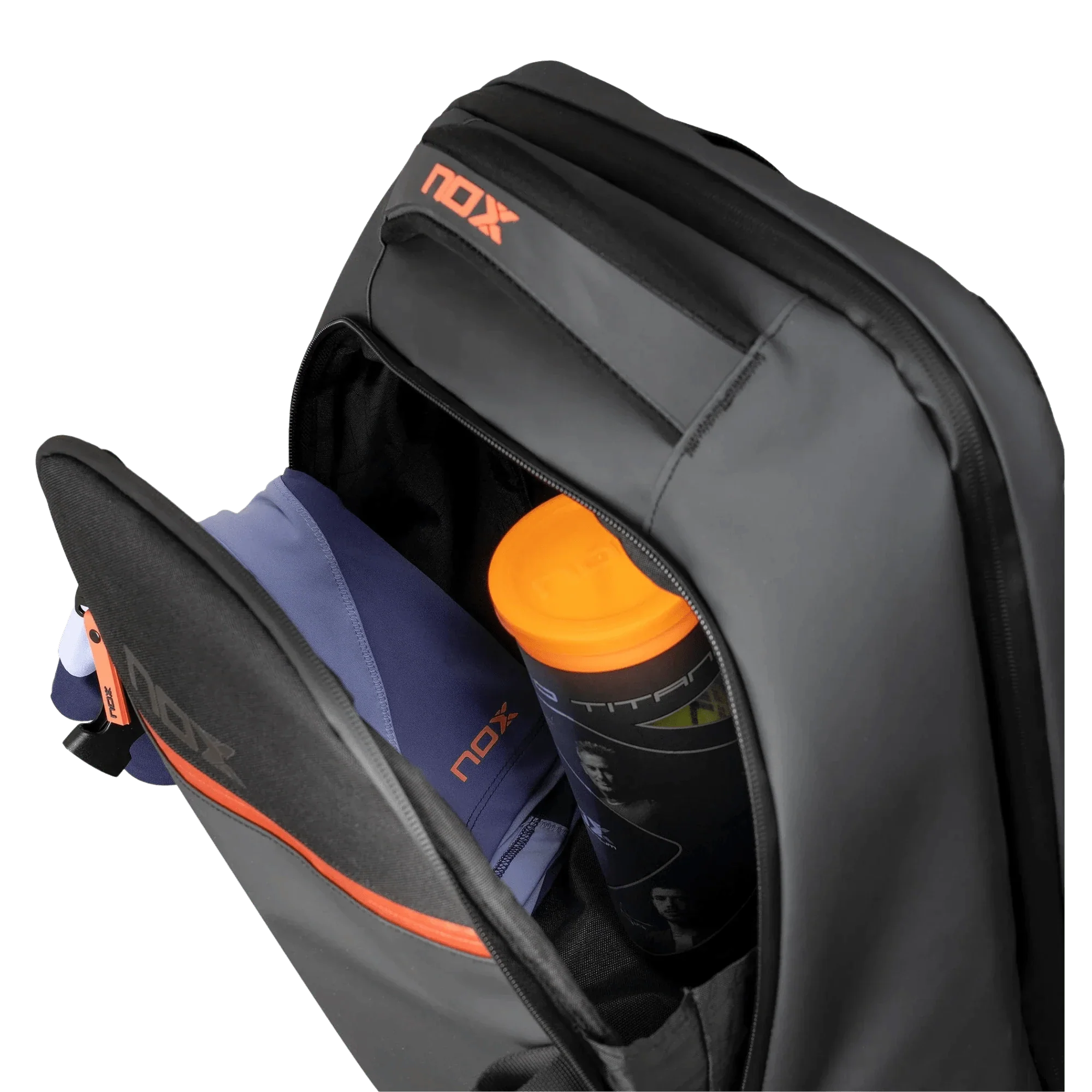 Nox Luxury Open Series BLACK/RED Backpack