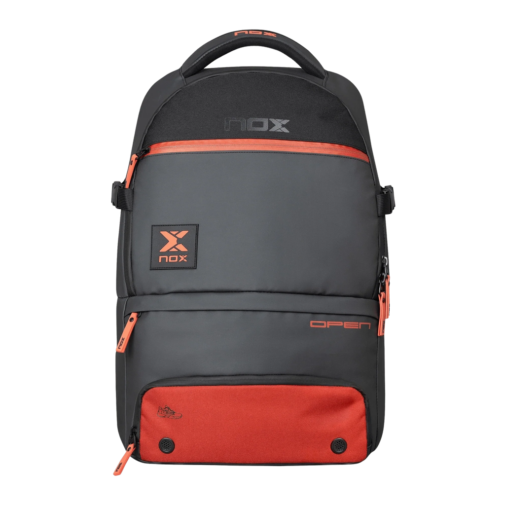 Nox Luxury Open Series BLACK/RED Backpack - Bell Racket Store