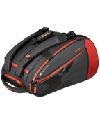 Nox LUXURY OPEN Series Black/Red Padel Bag - Bell Racket Store