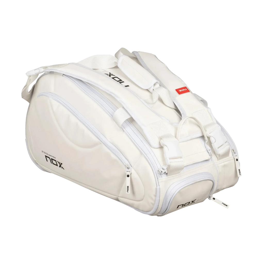 Nox Pro Series White Padel Bag - Bell Racket Store