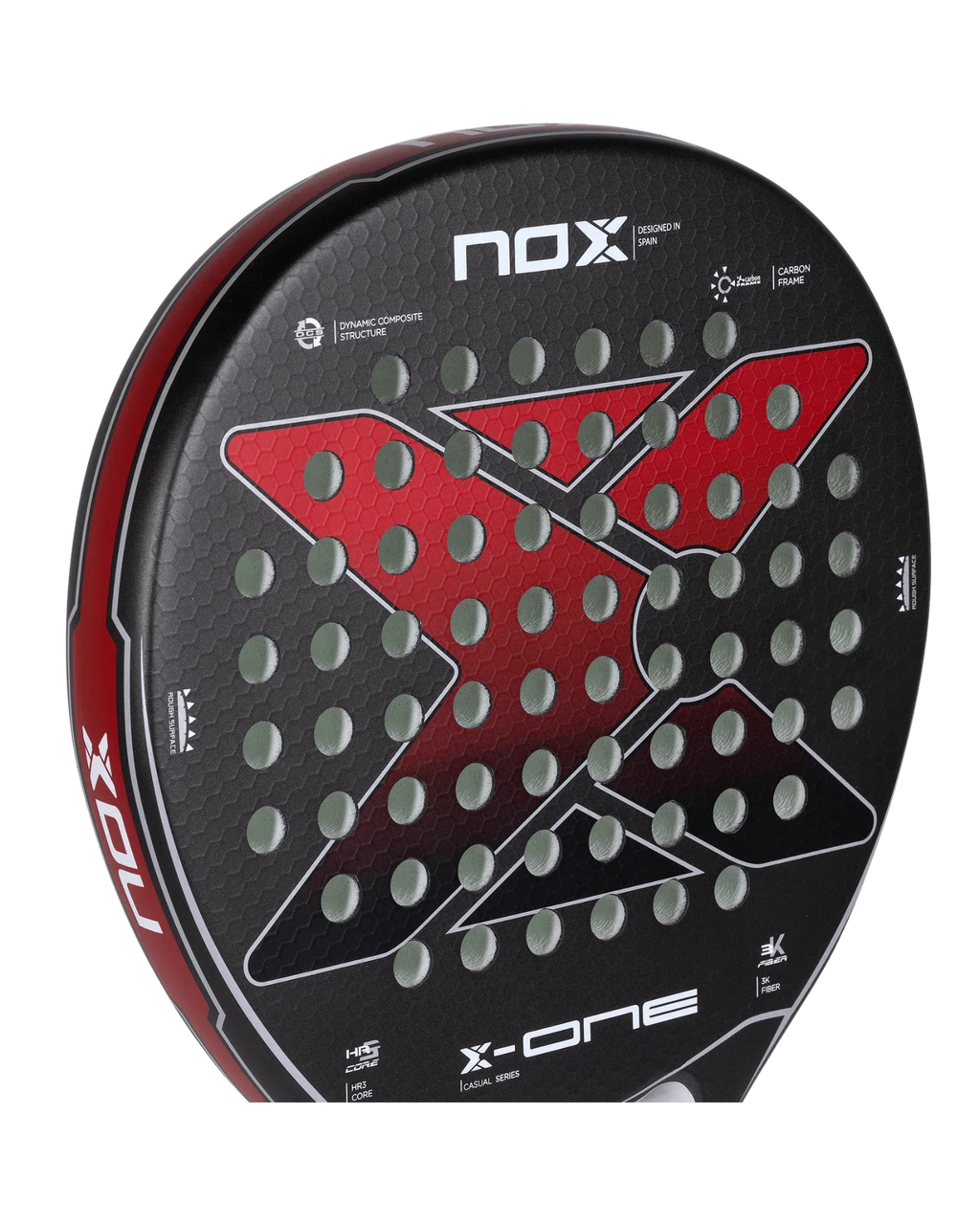 Nox X-ONE EVO Rouge Padel Racket