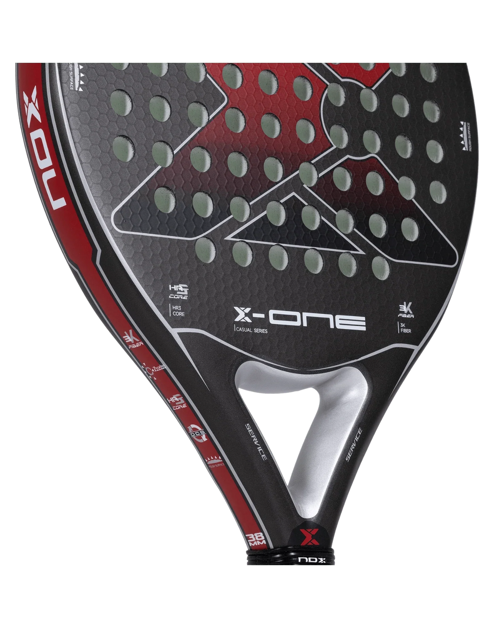 Nox X-ONE EVO Rouge Padel Racket