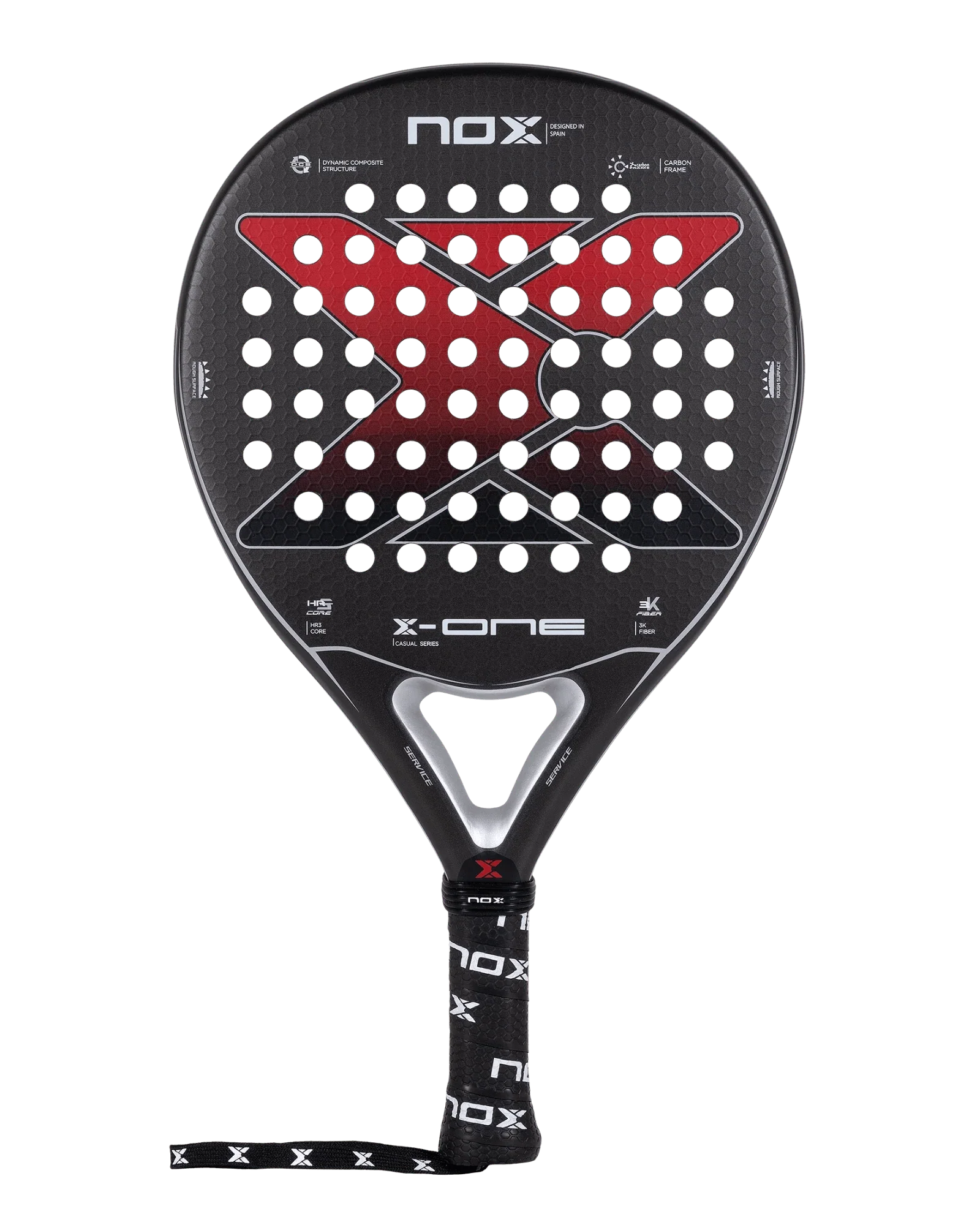 Nox X - ONE EVO Rouge - Bell Racket Store