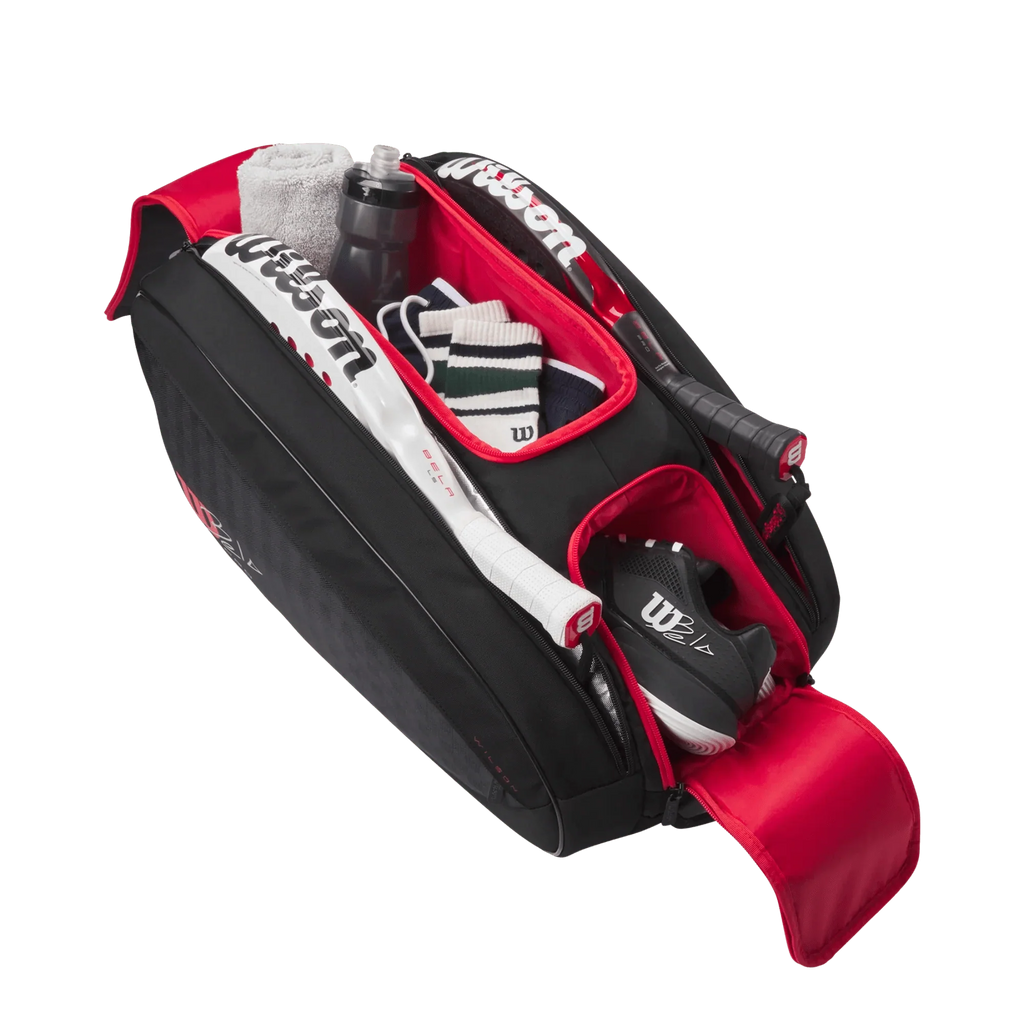 Wilson Bela V3 Padel Racket Bag Black/Red