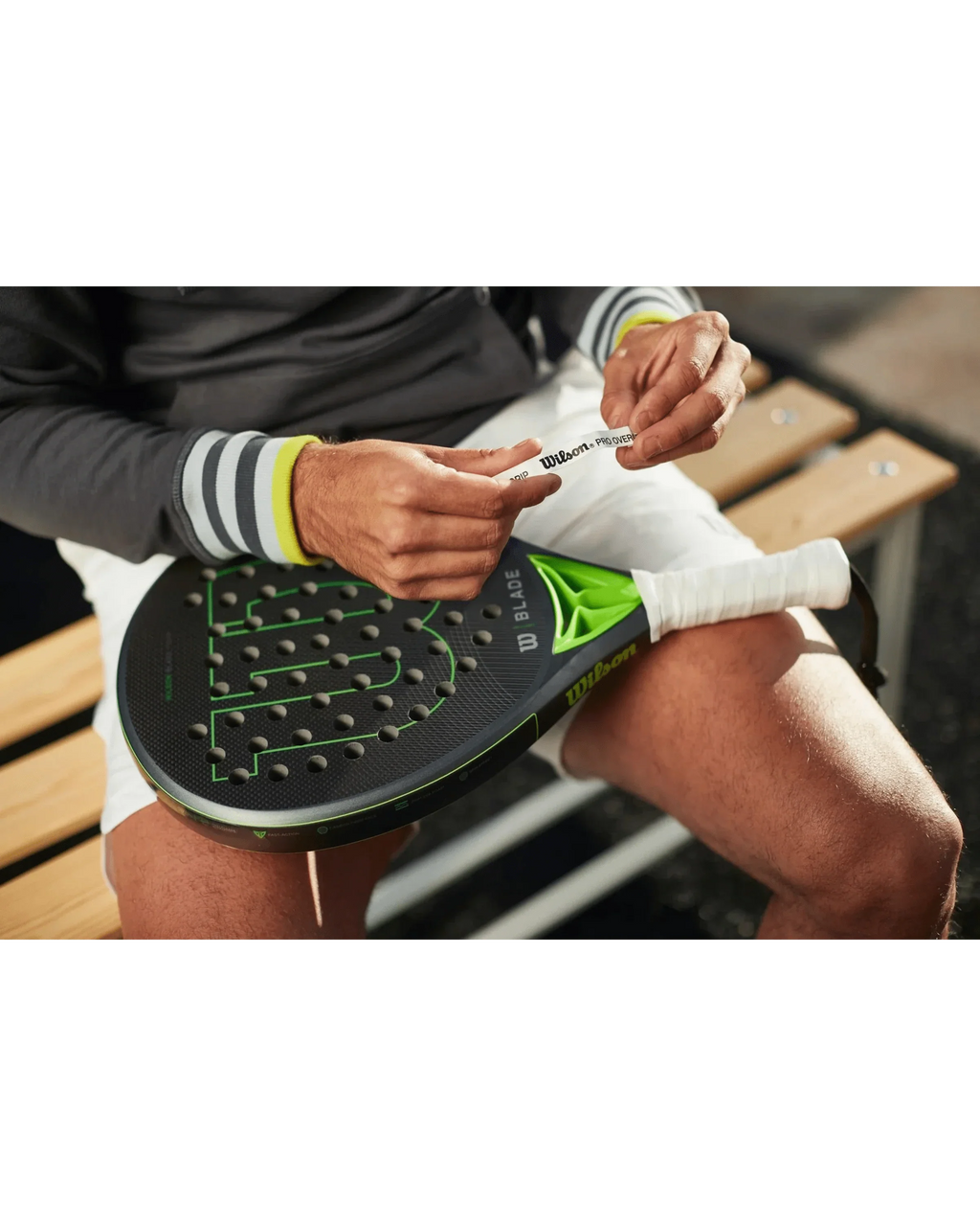 Wilson Pro Padel Overgrip White - 12 pack