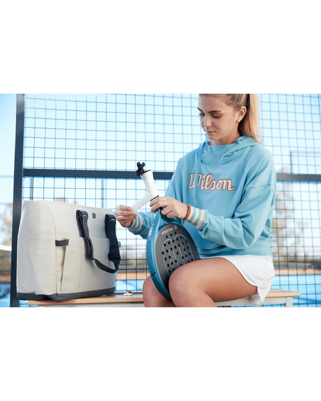 Wilson Pro Padel Overgrip White - 12 pack