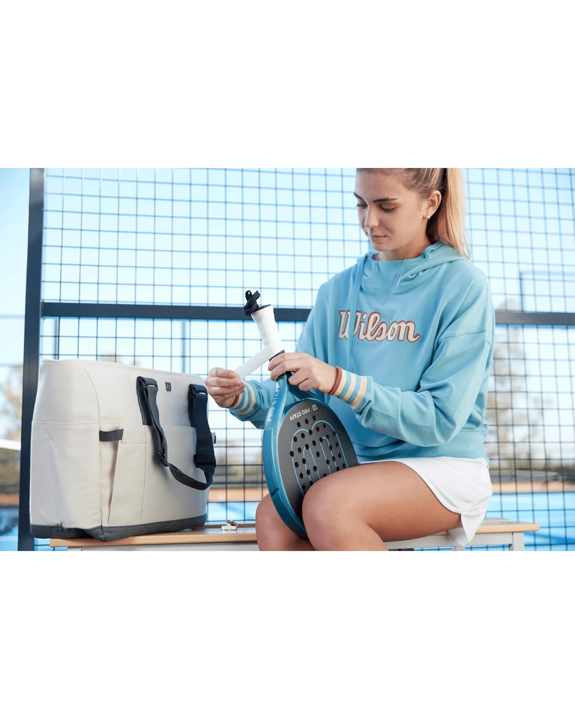 Wilson Pro Padel Overgrip White - 12 pack